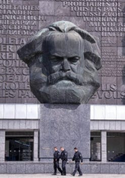| Still a bogeyman after all these years Levins sloppy and error filled book displays no understanding of what Karl Marx actually said in his works yet it deploys the German philosopher as the villain behind every liberal or progressive policy Here a bust of Marx is seen in Chemnitz Germany | MR Online