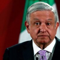 | El presidente de México Andrés Manuel López Obrador en la conferencia matutina de prensa | MR Online