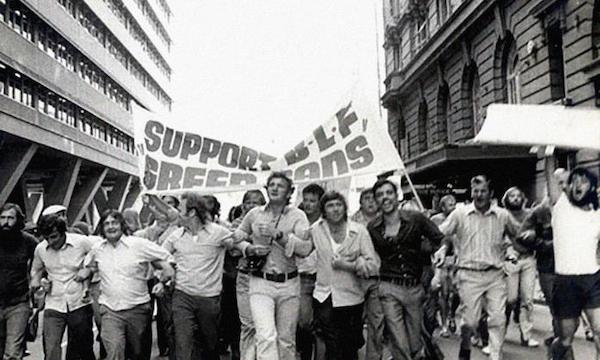 | Supporters of the BLF green bans march in Sydney in the early 1970s | MR Online