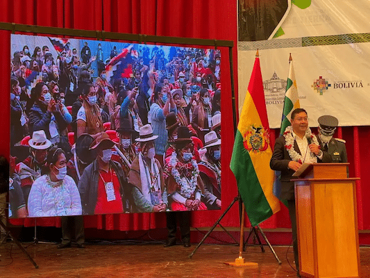 | Luis Arce Catacora President of the Plurinational State of Bolivia Speech | MR Online