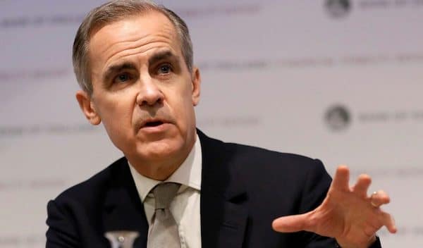 | Former governor of the Bank of England Mark Carney who is the UNs special envoy for climate change speaks at a Bank of England Financial Stability Report Press Conference in London Dec 16 2019 | MR Online