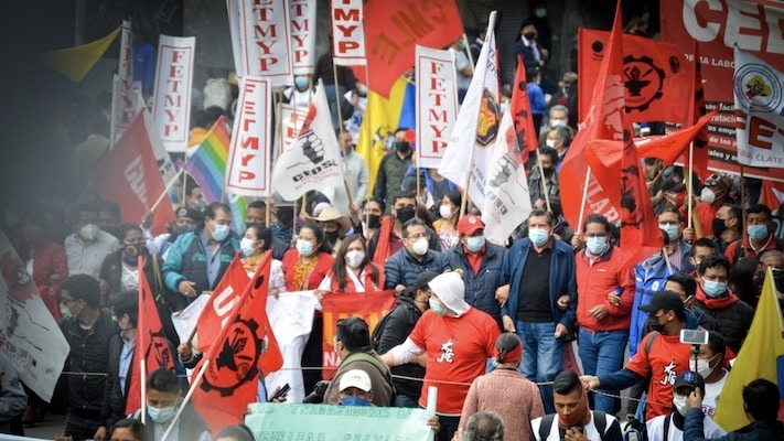 | Ecuadorians participated in a national strike on October 26 against measures imposed by President Guillermo Lasso | MR Online