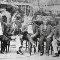 Frederick Douglass and the Haiti Commission on USS Tennessee in Key West. Image: Florida Keys Public Libraries