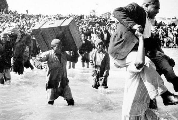 | Palestinian refugees were forced by Zionist militias to flee their homes during the Nakba The Catastrophe of 1948 | MR Online