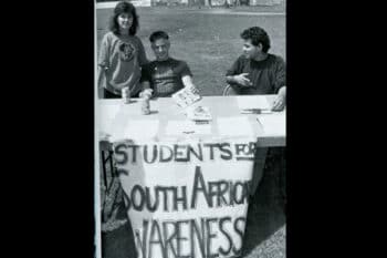 | Circa 1986 Students for South African Awareness Pomona College California | MR Online