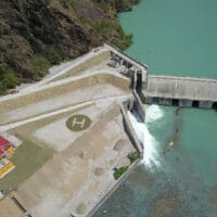 The first generator unit at the Upper Tamakoshi Hydroelectric Power Station, the largest of its kind in Nepal, begins operation on July 5, 2021. [Photo/sasac.gov.cn]