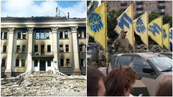 | Was bombing of Mariupol theater staged by Ukrainian Azov extremists to trigger NATO intervention | MR Online