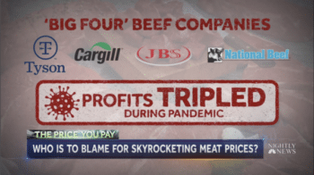 | A report by Jacob Ward NBC Nightly News 12222 was one of the only segments that looked at how corporate consolidation contributed to rising prices | MR Online