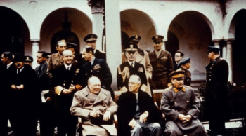 | Big Three leaders pose for photo outside historic Yalta conference | MR Online