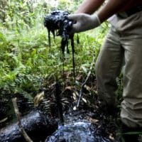 | Crude contaminates the Aguarico 4 oil pit an open pool abandoned by Texaco after 6 years of production and never remediated | MR Online