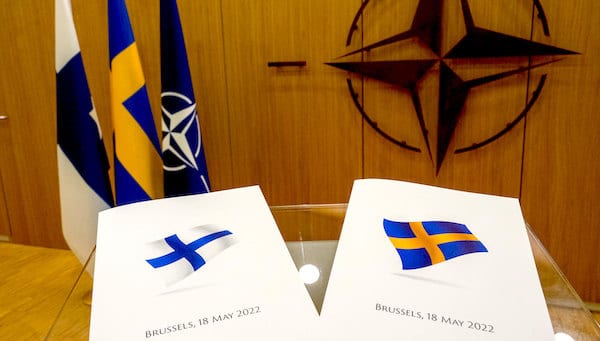 | Letters of application to NATO from Finland and Sweden presented to Secretary General Jens Stoltenberg on May 18 NATO | MR Online