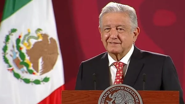 | Mexican President Andrés Manuel López Obrador AMLO in his June 6 2022 press conference | MR Online