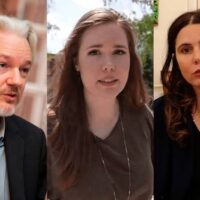 Julian Assange, Alina Lipp, Anne-Laure Bonnel