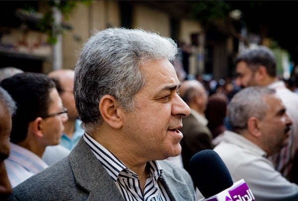 | Left opposition leader Hamdeen Sabahis call for national conciliation was a friendly warning to the ruling class Image Hossam el Hamalawy | MR Online