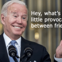Biden laughing in 2021. [Source: ia.acs.org]
