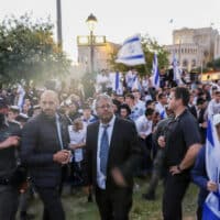 | ISRAELI FAR RIGHT LAWMAKER ITAMAR BEN GVIR TAKES PART IN A MARCH IN JERUSALEM ON APRIL 20 2022 POLICE PREVENTED HUNDREDS OF ULTRA NATIONALIST ISRAELIS FROM MARCHING AROUND PREDOMINANTLY PALESTINIAN AREAS OF JERUSALEMS OLD CITY PHOTO BY JERIES BSSIER C APA IMAGES | MR Online