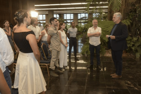| Díaz Canel assured that between the Cuban and United States peoples there is a relationship of respect friendship and fraternity Photo Estudio Revolución | MR Online