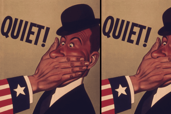 | A US government propaganda poster from the 1940s | MR Online