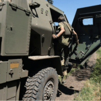 A HIMARS vehicle on deployment in Eastern Ukraine (File photo)