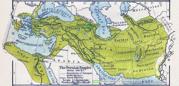 | Karabakh within Persian Empire 500BC | Karabakh Org | Flickr | MR Online