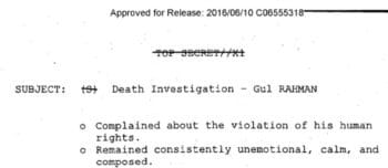 | The CIA claimed the complaints of a man they tortured to deathregarding the violation of his human rightswere evidence of a sophisticated level of resistance training | MR Online