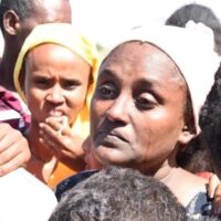 Ethiopians seek refuge at the Sudan border