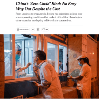 | The New York Times 9722 continues to present the Chinese governments saving millions of lives as an unmitigated disaster | MR Online