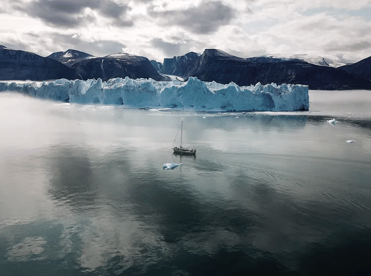 MR Online | A large tabular iceberg that calved off Store Glacier within Uummannaq Fjord Alun Hubbard | MR Online