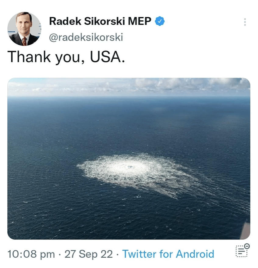 | former Polish Defense Minister and current MEP Radek Sirkorski | MR Online