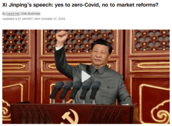 | CNN 101722 reported that experts are concerned that Xi offered no signs of moving away from the countrys rigid zero Covid policy or its tight regulatory stance on various businesses both of which have hampered growth in the worlds second largest economy CNNs experts dont point out that Chinas economy has grown 9 since 2019 when Covid struck vs 2 for the US | MR Online