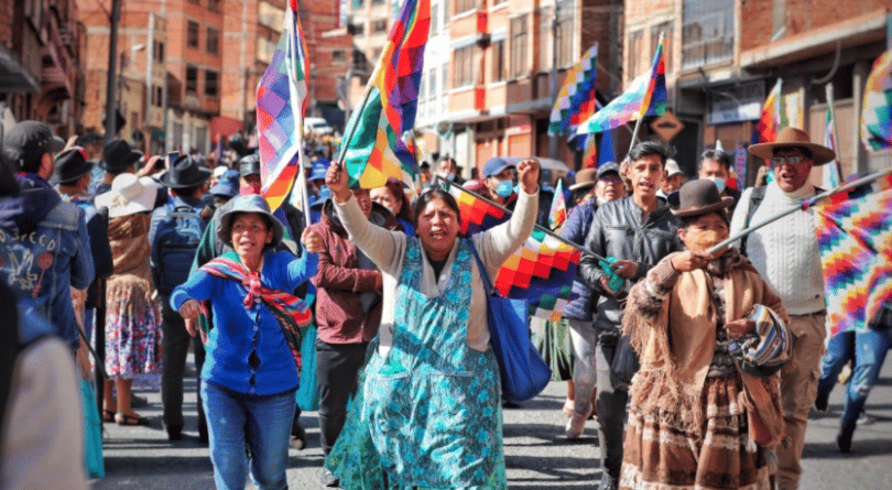 | Over one million Bolivians mobilized in support of President Luis Arces government on August 25 in the face of attempts by far right opposition sectors in Santa Cruz to destabilize the national government using the Population and Housing Census as pretext Photo Luis ArceTwitter | MR Online