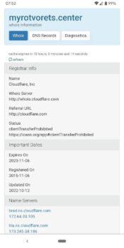 | Mirotvorets WHOIS record shows that they are using CloudFlare Photo Deborah L Armstrong | MR Online