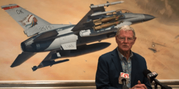 | Mr Military Industrial Complex Now retired Senator James Inhofe R OK who supported huge military budgets as Chairman of the Senate Armed Services Committee for many years owned stock in Raytheon Inhofe is revered in some parts of Oklahoma for securing generous financing for Oklahomas military bases Source taskandpurposecom | MR Online