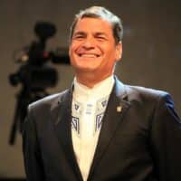| Presidente Rafael Correa realizó la rendición de cuentas a la comunidad ecuatoriana residente en Sevilla Photo Cancillería del Ecuador Flickr | MR Online