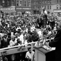 Malcolm X Speaks in Harlem in June 1963 (Photo: AP)