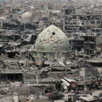 The U.S. War in Iraq: 15 Years and Counting… the Dead and Displaced, 2018. (Photo: Pressenza https://www.pressenza.com/2018/03/the-u-s-war-in-iraq-15-years-and-counting-the-dead-and-displaced/)