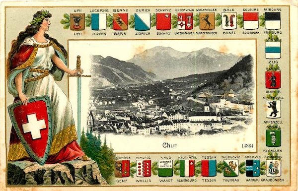 | Helvetia is the female national personification of Switzerland officially Confœderatio | MR Online