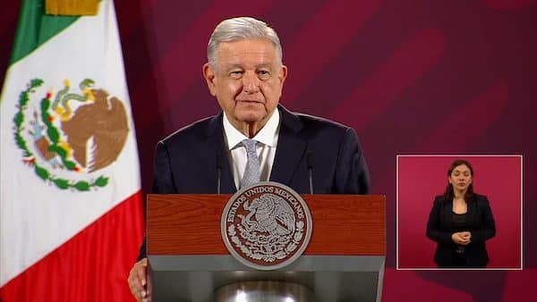 | Mexican President President Andrés Manuel López Obrador AMLO in a press conference on February 28 2023 | MR Online