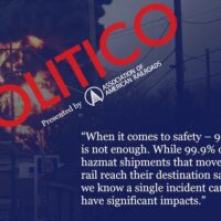 Politico article presented by the Association of American Railroads (AAR).