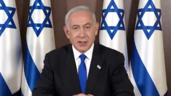 | Israels authoritarian far right Prime Minister Benjamin Netanyahu speaking at the US governments 2023 Summit for Democracy | MR Online