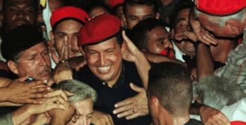 | Hugo Chávez is all smiles after beating back the 2002 coup attempt Source publicoes | MR Online