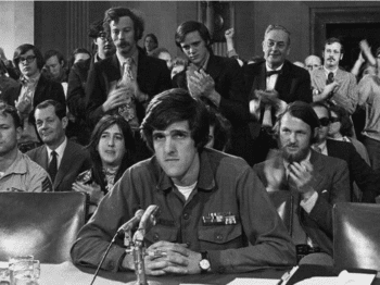 | John Kerry testifies before the Senate Foreign Relations Committee in 1971 with an anti war messagevery different from the pro war message being heard today Source usatodaycom | MR Online