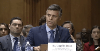 | Leopoldo López in testimony before the Senate Foreign Relations Committee on March 28 Source wilsoncenterorg | MR Online