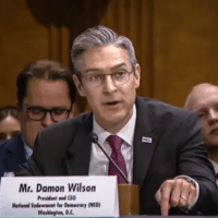 NED President and CEO Damon Wilson testified before the Senate Foreign Relations Committee on March 28, 2023. [Source: ned.org]