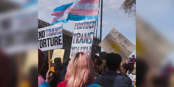 | A protest for Trans rights Photo Karollyne Hubert Unsplash rabbleca | MR Online