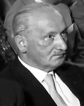 | Heidegger pictured in 1960 Wikimedia Commons | MR Online