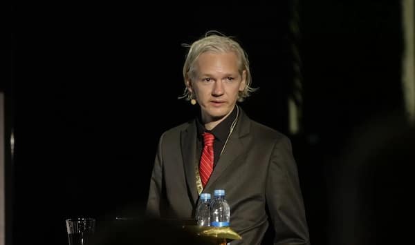 | Julian Assange speaking in 2009 Photo New Media Days Peter Erichsen Creative Commons | MR Online