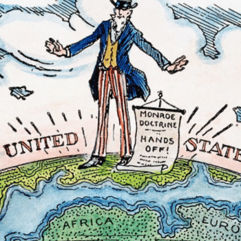 | An early twentieth century US cartoon on the Monroe Doctrine | MR Online