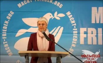 | Prof Gabriele Krone Schmalz Democracy does not workwhen citizens duck away Screenshot of a recording | MR Online
