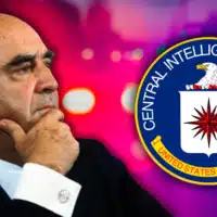| Photo composition showing former Mexican President José López Portillo left and the logo of the US Central Intelligence Agency CIA right Photo SDP Noticias | MR Online
